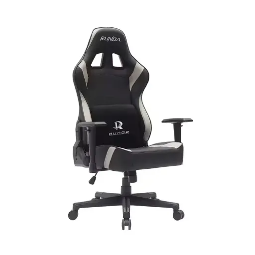 RLINDA RD-1009 Gaming Chair - Silver&Black