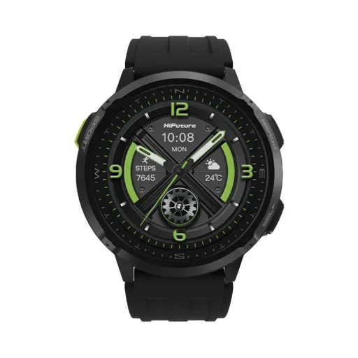 HiFuture Mix3 1.43" AMOLED Smart Watch (Black)