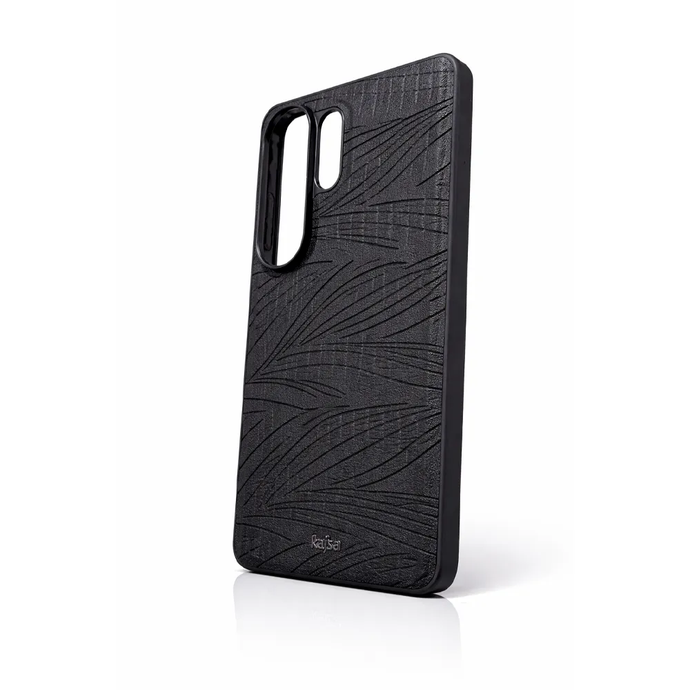 KAJSA MILITARY COLLECTION STRAPS BACK CASE-S26 ULTRA (BLACK GD1)
