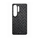 KAJSA MILITARY COLLECTION STRAPS BACK CASE-S26 ULTRA (BLACK GD2)