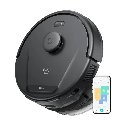 [T2268V11] Eufy RoboVac L60 Hybrid Robotic Vacuum Cleaner, Black