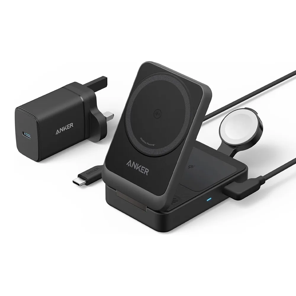 Anker MagSafe Charger Compatible, MagGo 3-in-1