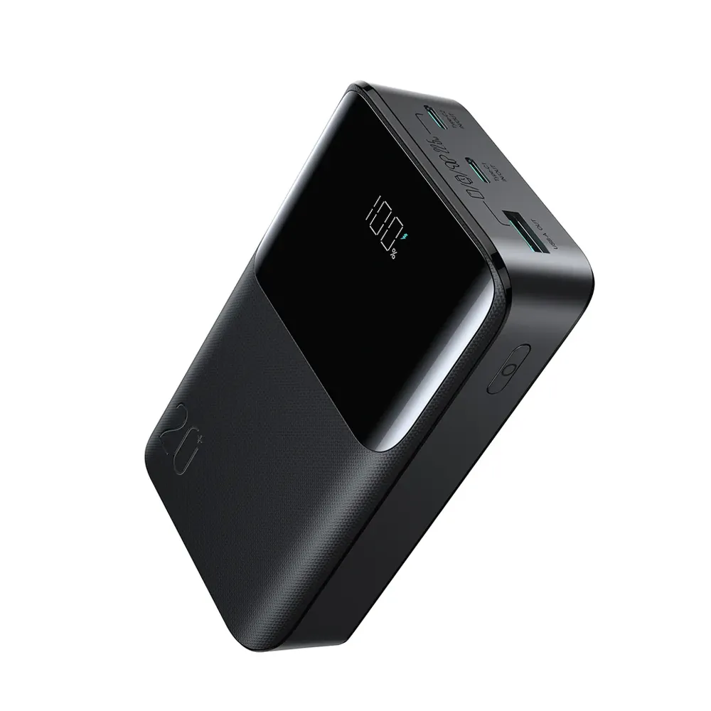 Power Bank 20000mAh Joyroom 22.5W Fast Charge Digital Display - Black