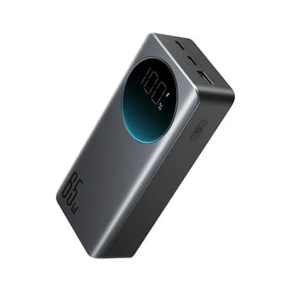 Joyroom Power Bank 30000mAh with Digital Display - 65W PD - Black
