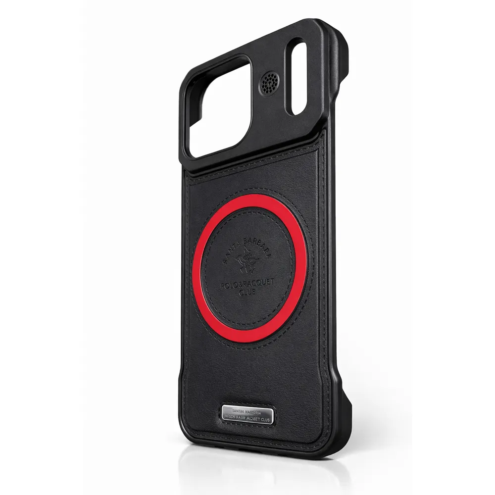 POLO & RACQUET CLUB Cover for iPhone 17 Pro Max (Black)