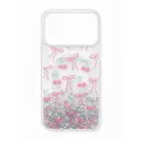 Fyonka with Cherry Glitter Magsafe Protective Case for iP17 Pro Max