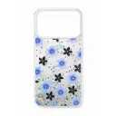 GoldLiwin Blue Floral Magsafe Case - iPhone 17 Pro Max