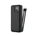 WiWU Powerbank 20000mAh 2-in-1 cable Type-C and Lightning – Digital display