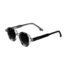 Levelo Como Octagon Frame & UV400 Lens Sunglasses with Pouch