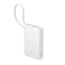 Baseus PicoGo Digital Display Power Bank 10000mAh 45W Moon White