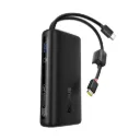 Baseus EnerFill FC41 Digital Display Power Bank with Dual Built-in USB-C Cables 10000mAh 67W Cosmic Black