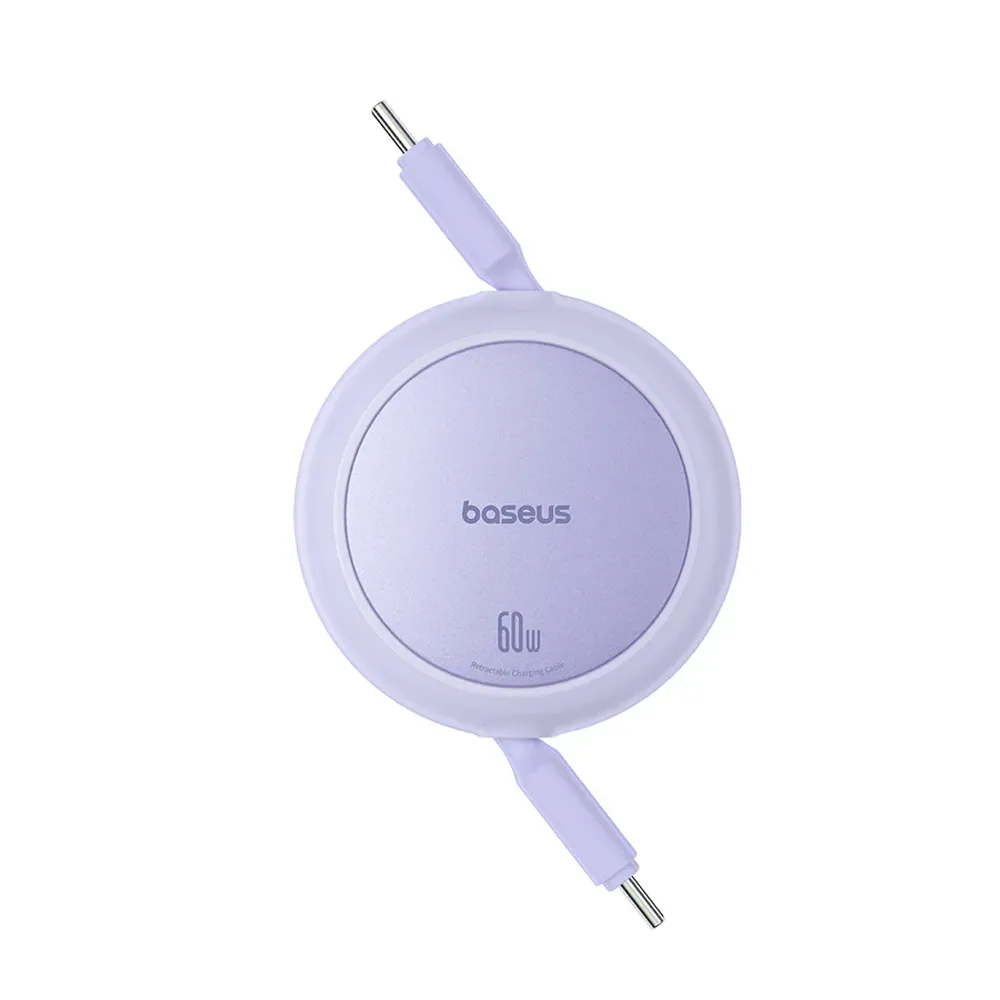 Baseus‏ Free2Pull‏ Mini ‏Cable‏C→C60‏W 1‏m‏ Purple