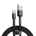 Baseus cafule Cable USB For Type-C 3A 1m Gray+Black