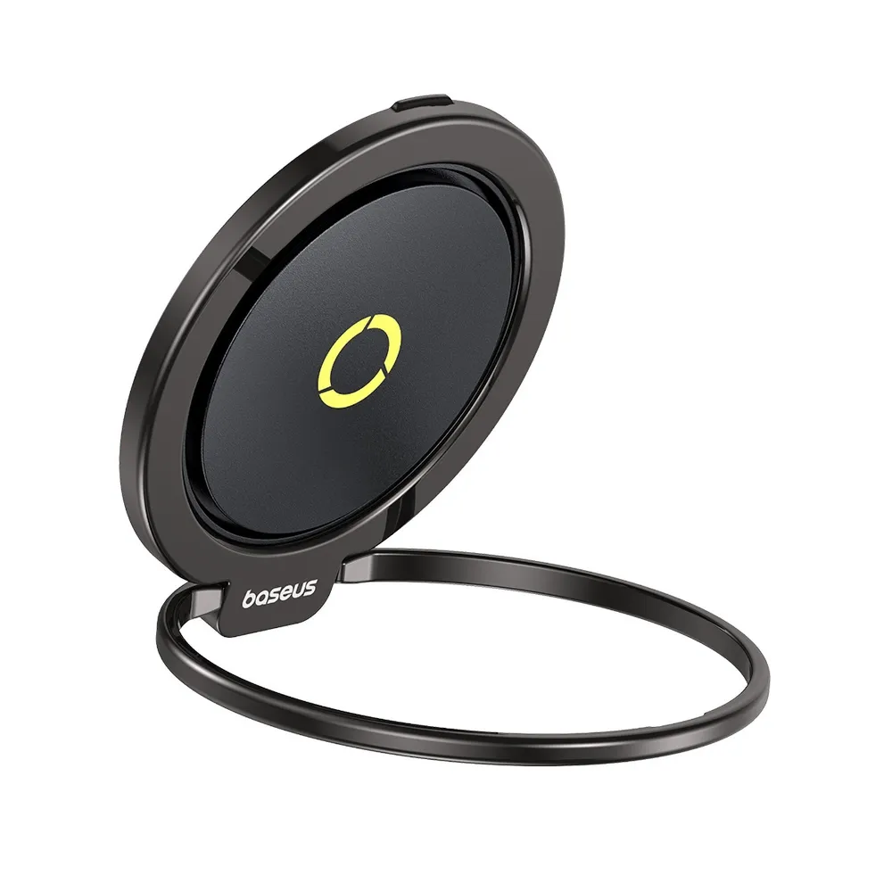 [B10572901121-02] Baseus MagPro II Magnetic Ring Stand Matte Black