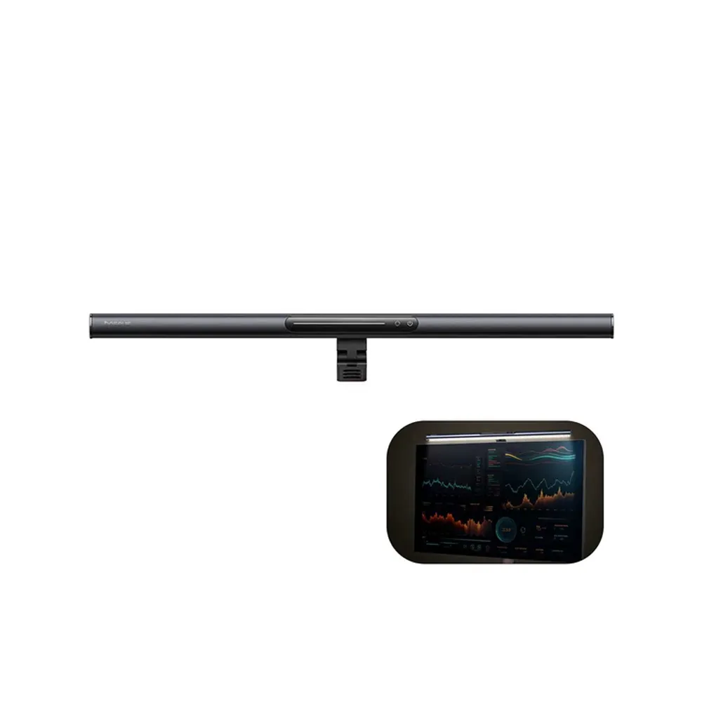 Baseus i-wok 3 Series Asymmetric Light Source Magnetic Screen Hanging Light Cluster Black