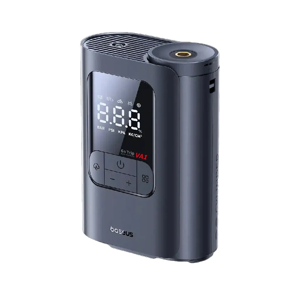 [C0119601] Baseus GoTrip VA1 Cordless Inflator 22-Cylinder Black (With Hoses + Cable)