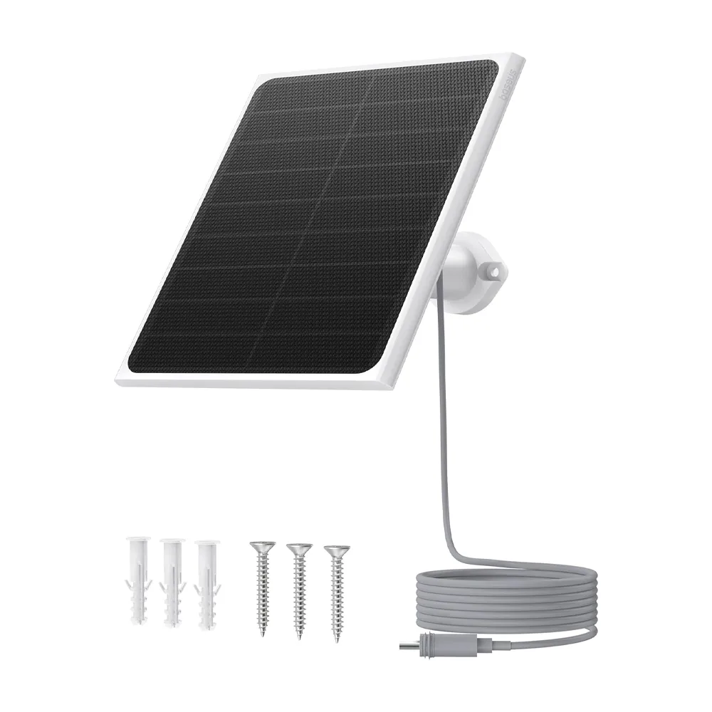 Baseus A1 3W Solar Panel for Wireless Outdoor Security Camera