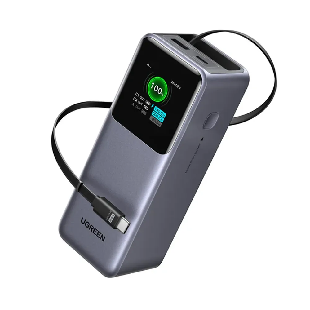 [55987B] UGREEN Nexode 165W 20000mAh Power Bank with USB-C Cable
