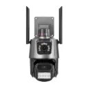 Lenyes CC203 - WiFi Security Camera Outdoor Dual Monitoring with Alarm