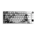 Attack Shark X820Ultra Mechanical Keyboard Tri-mode Gasket - White