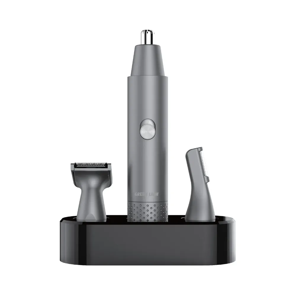 [GL-TM32] Green Lion 3 In 1 Grooming Kit -Silver