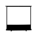 Green Lion Portable Projector Screen 80" - Matte White