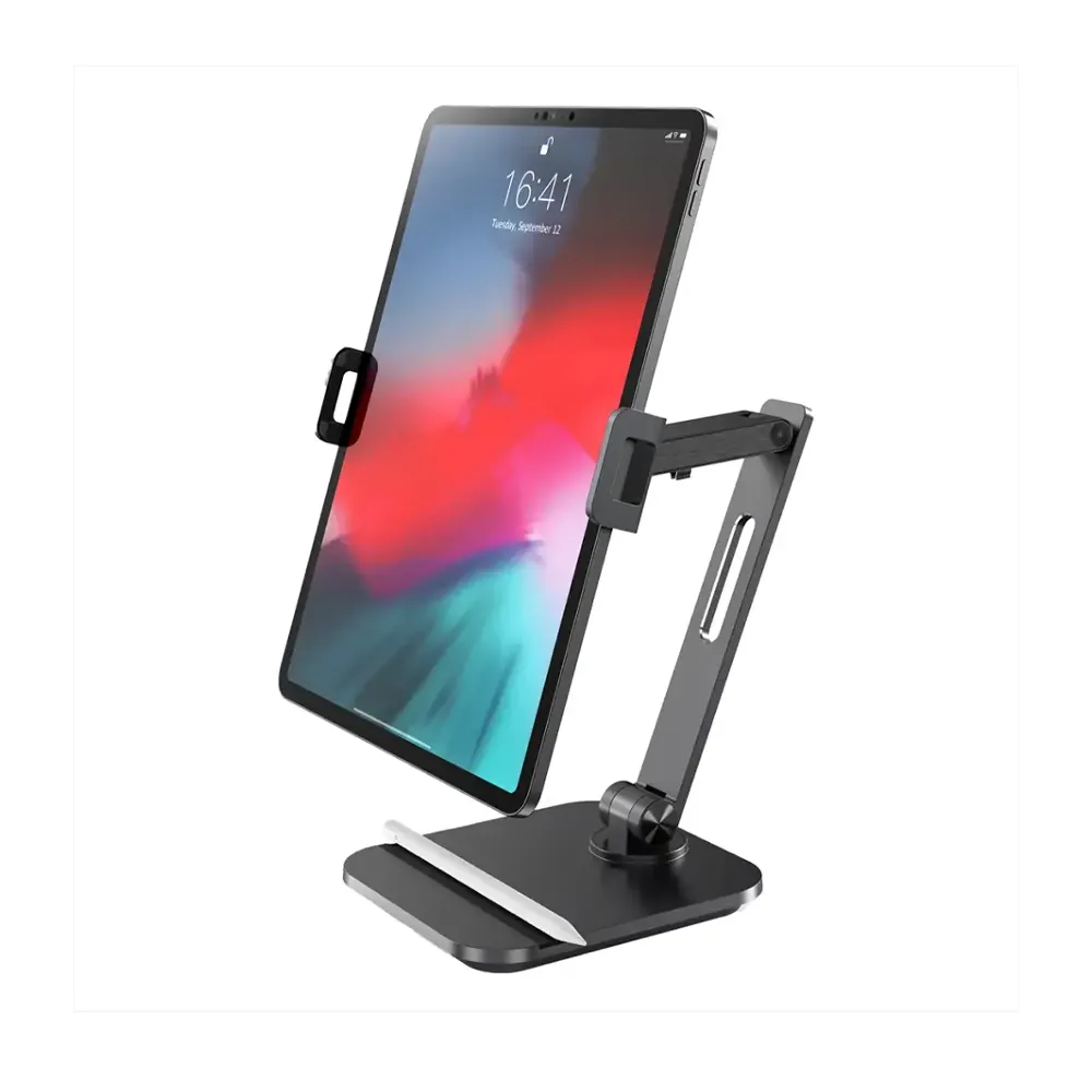 Powerology Smart-Clamp Phone & Tablet Mount - Black