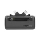 Promate Ultra Compact Fast Charging Power Bank Dual Foldable USB-C & Lightning Connectors-POWERUP-DUO