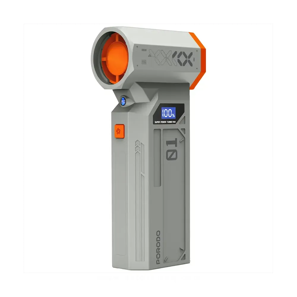 [PDMENGZ1GD] Porodo Rushjet Cordless Dust Blower with Turbo Speed - Gold/Orange