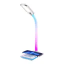 Porodo Multifunctional Esports Desk Lamp with Wireless Charger - White