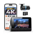 70mai 4K A810 HDR Dash Cam Set (Front + Rear Cam Set)