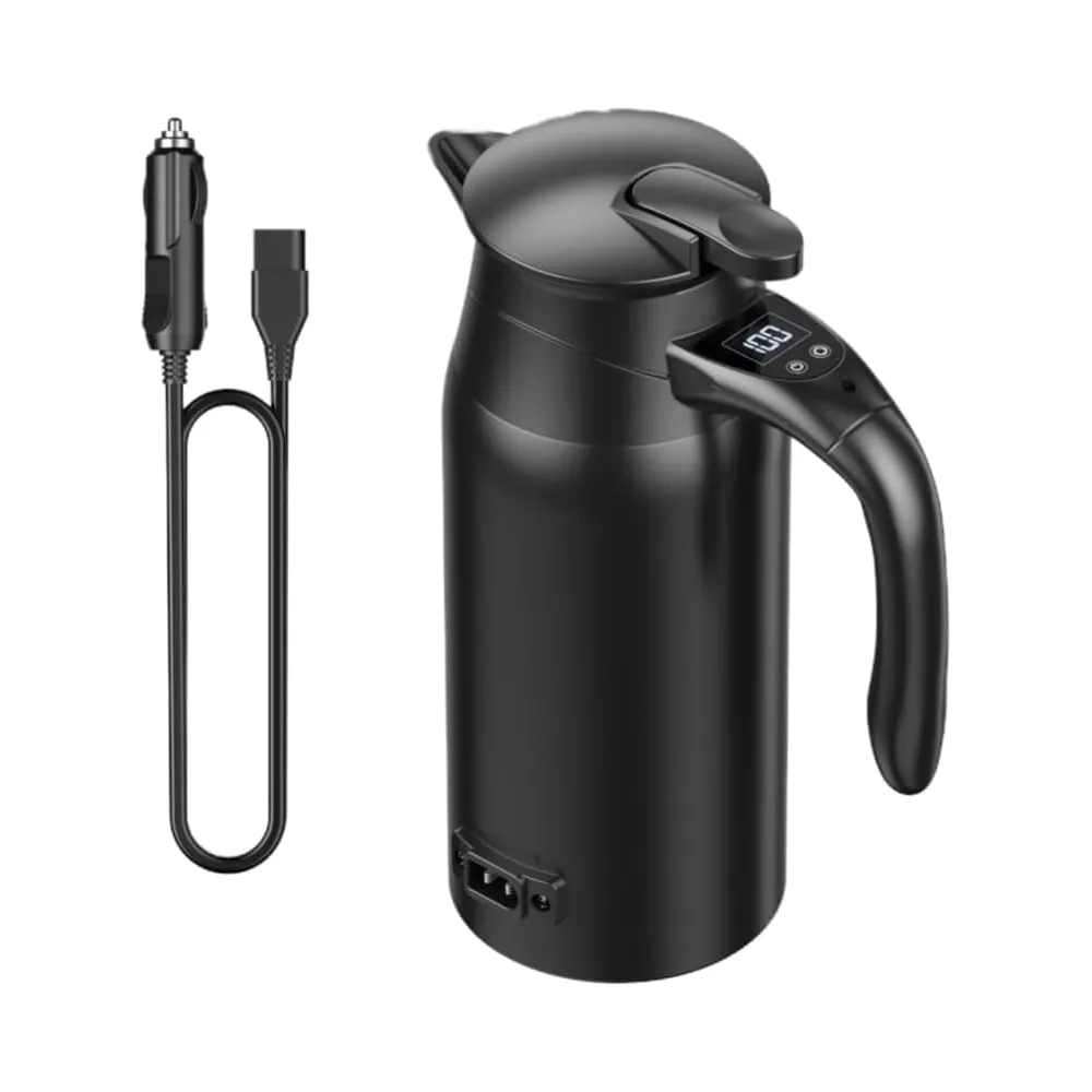 [DX3803] DENX-DX3803 Car Kettle 12V 24V Dual Voltage 800 ML