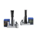 DOBE Vertical Cooling Stand with Controller Charging Dock For PS5 / PS5 Slim
