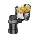 Green Lion Drive Flex 2 IN 1 Cup Holder Universal Car Fit -Black