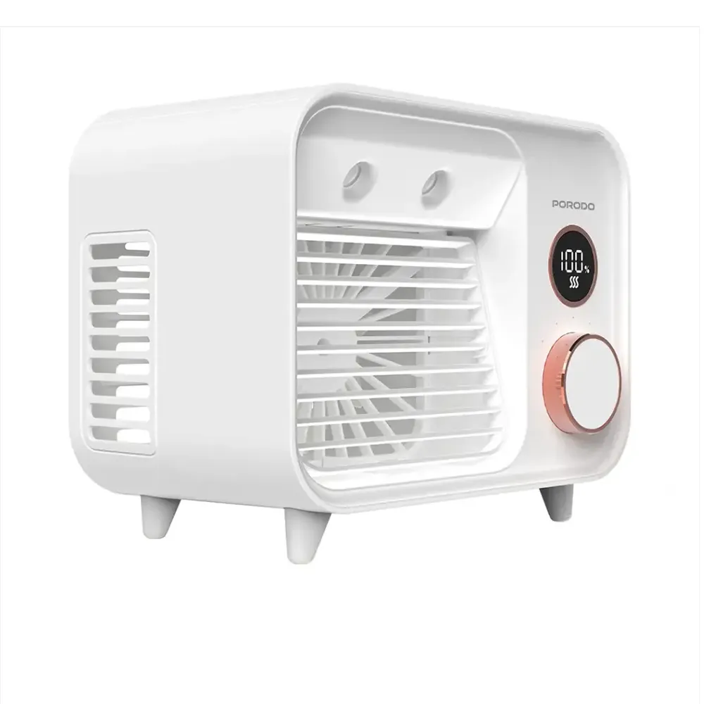 Porodo Lifestyle Mini Mist Fan Desktop Air Cooler - White