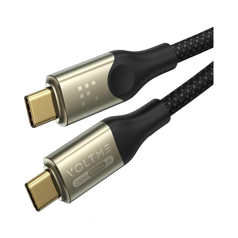 VOLTME PowerLink UTRON Series USB-C to USB-C 240W USB 4.0 40Gbps 1.2m