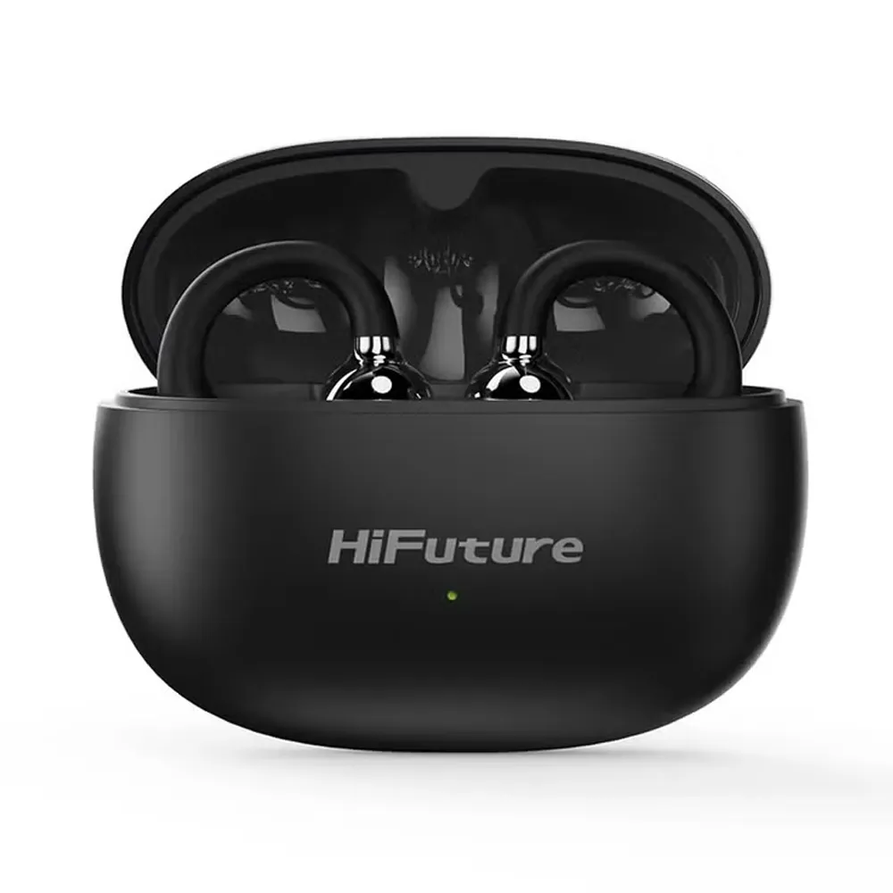 HiFuture FlexClip Open Ear Wireless Bluetooth Earbuds (Black)