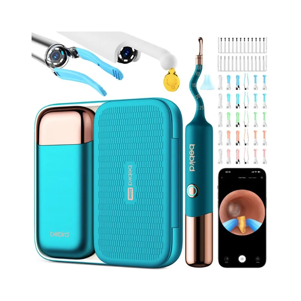 Bebird EarSight Ultra Wi-Fi Visual Earwax Removal Kit with Flexible Otoscope & LED Camera