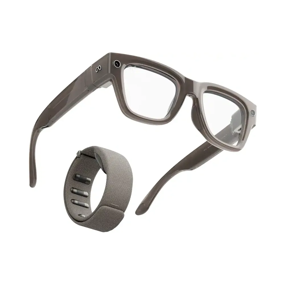 Meta Ray-Ban Display & Neural Band | AI Glasses with in-lens display Band Size 3 - Sand