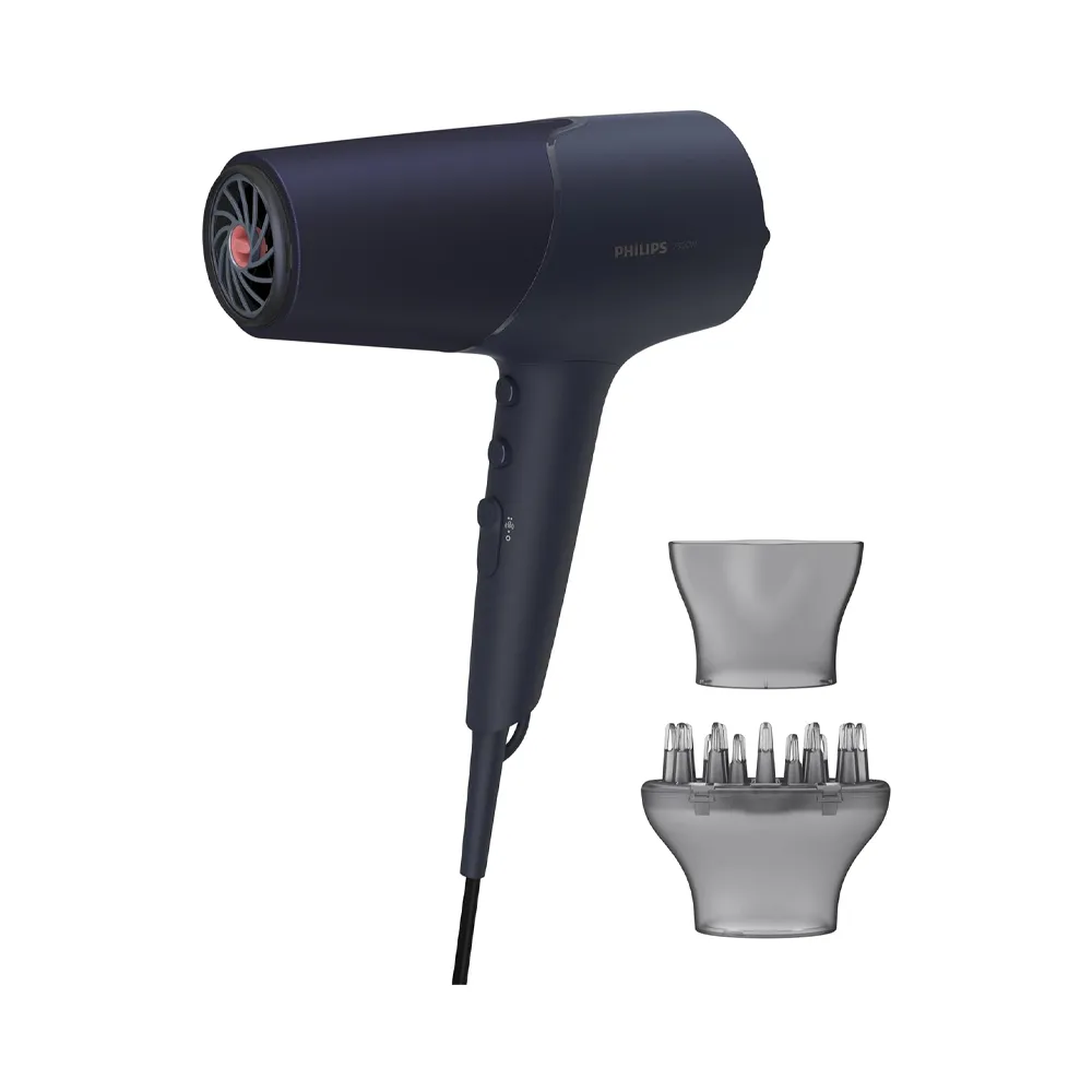 Philips 5000 Series Hair Dryer 2300w Navy BHD510