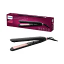 Philips StraightCare Essential BHS378/00 Hair Straightener Black - pink