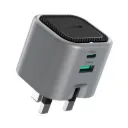 Green Lion Premium Series GaN Charger Plug PD 45W - Gray