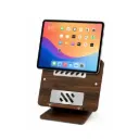 Multi-angle wooden stand for laptops and iPads-M13