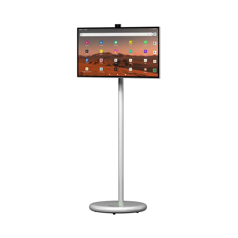 Green Lion Throne 27" Portable Smart Fhd Touchscreen Tv – Android 15 13Mp Camera