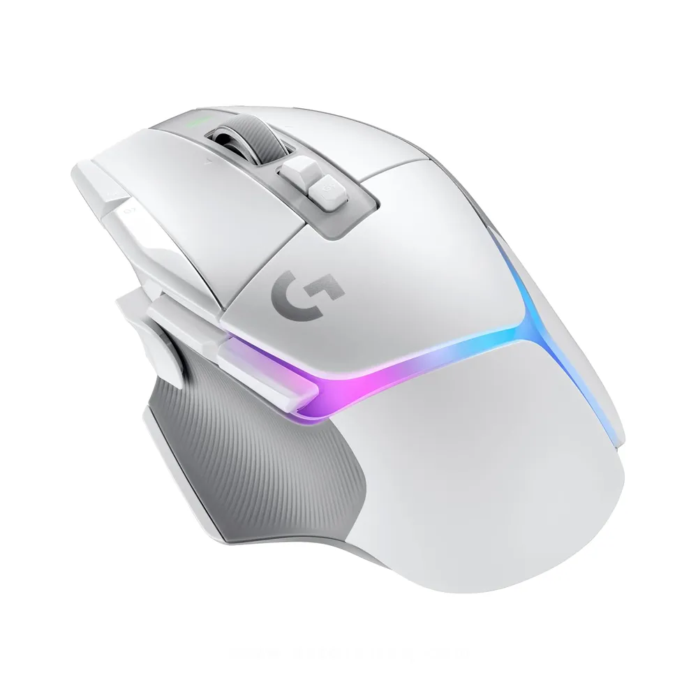 Logitech G502 X Plus - Wireless Gaming Mouse - Up to 140 hours - RGB - White