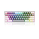 Redragon Fizz RGB Wired Mechanical Gaming Keyboard (Gray White) (K617-RGB)