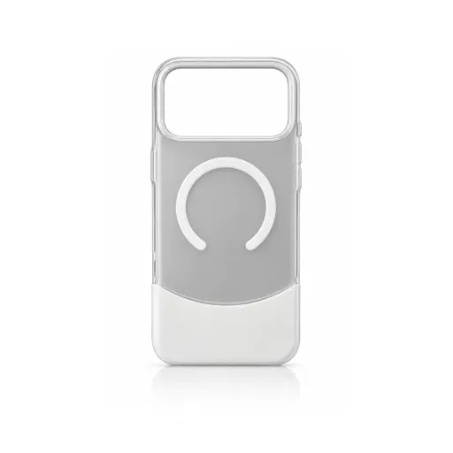BUVU MATT MAGSAFE TWO PIECES CASE 104 IPH17PM (White)