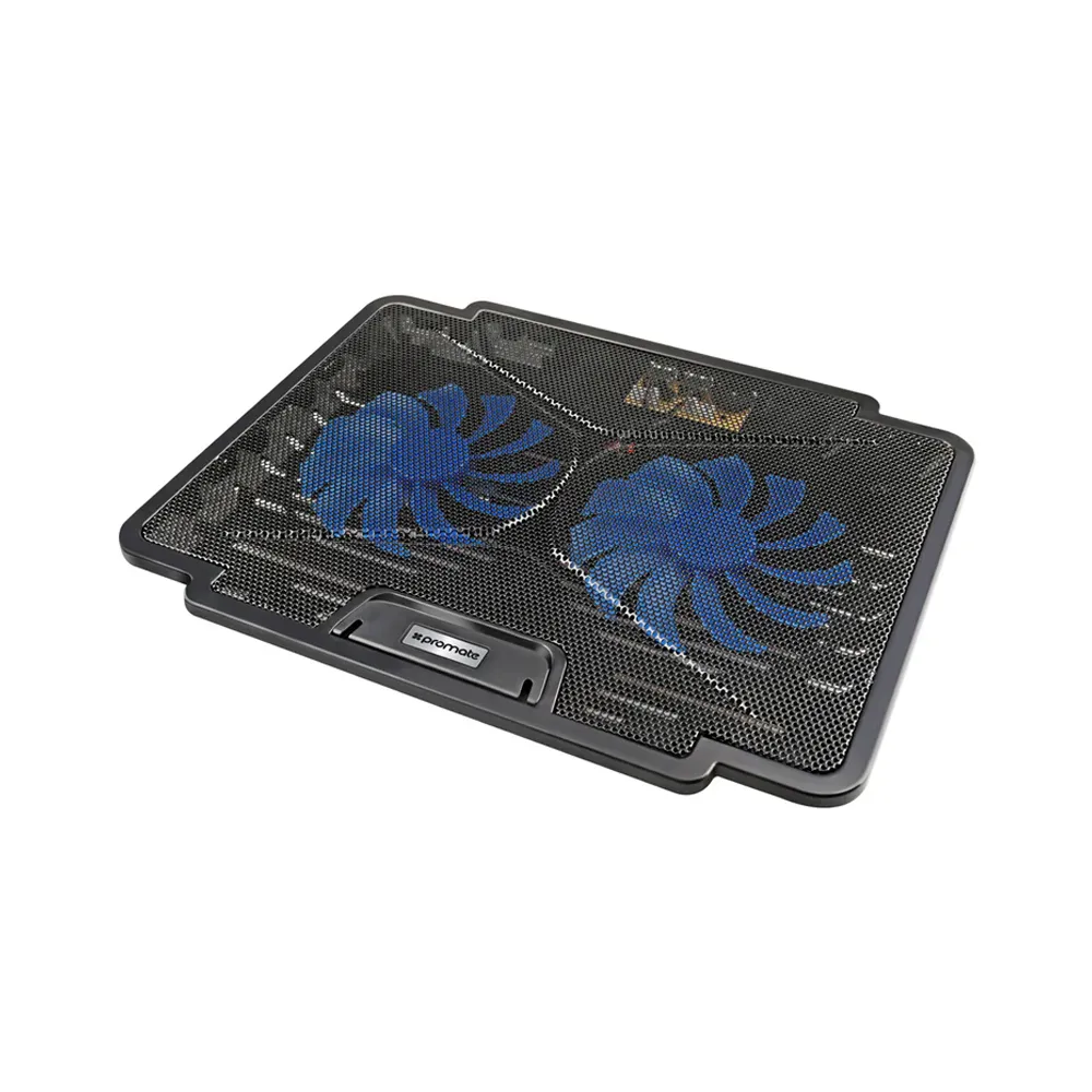 Promate Laptop Cooling Pad With Silent Fan Technology (Black)