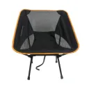 Porodo Lifestyle Mesh Fabric Comfort Camping Chair with Handy Storage Pouch - Black