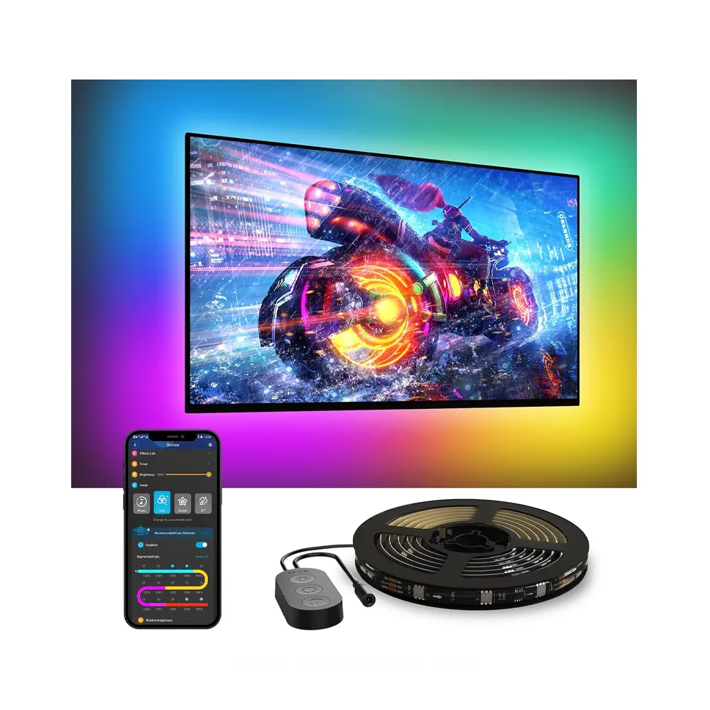 [H6098BD1] Govee Envisual Smart TV Backlight 3S (55-65 inch TV's) - Netflix Edition